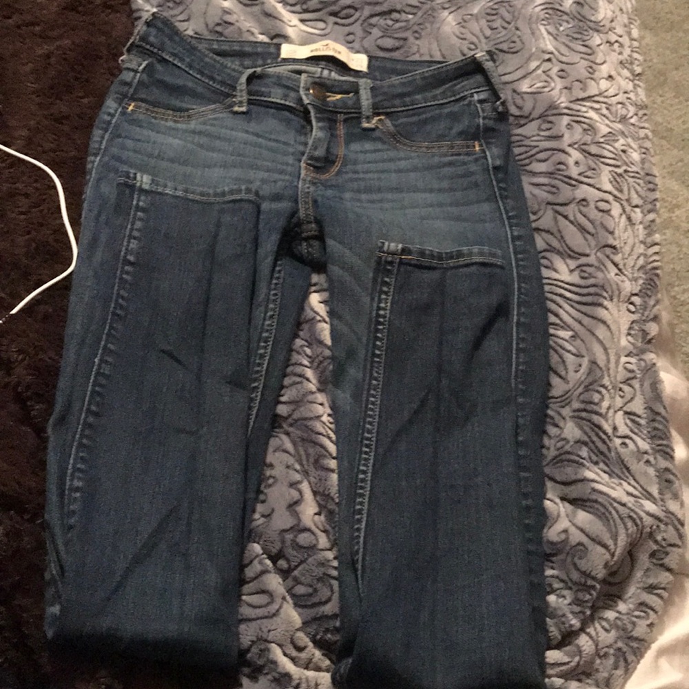 Blue Hollister skinny jeans size 00R